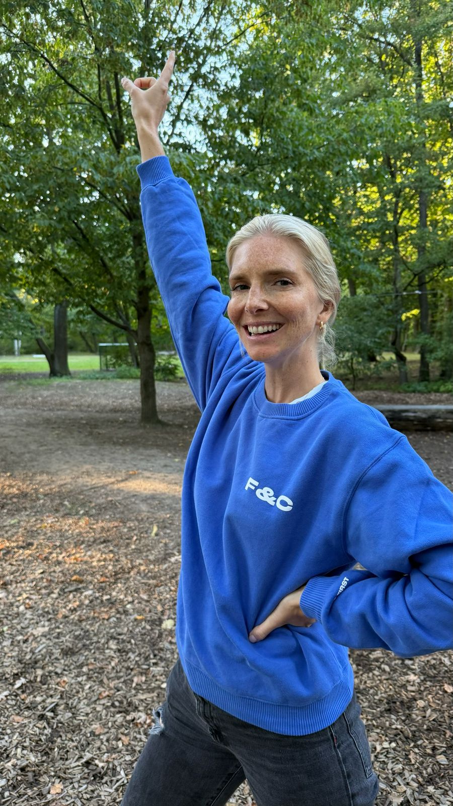 Pullover Blau